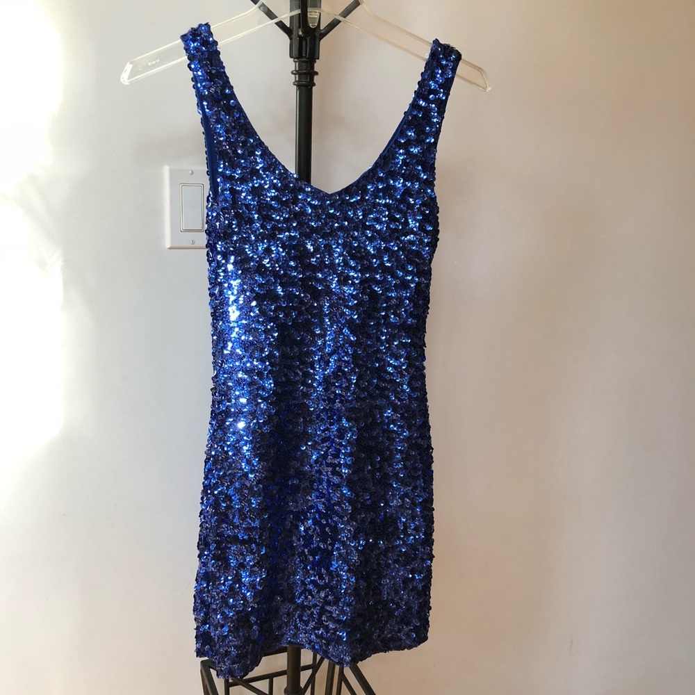 Sequin mini dress